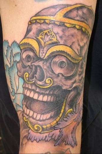BJ Betts - Skull Tattoo