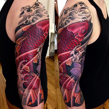 Tattoos - Red Koi - 131062