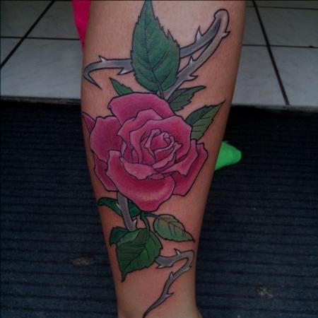 Rose Tatto on Worlds Best Tattoos   Tattoos   George Bardadim   Rose Tattoo