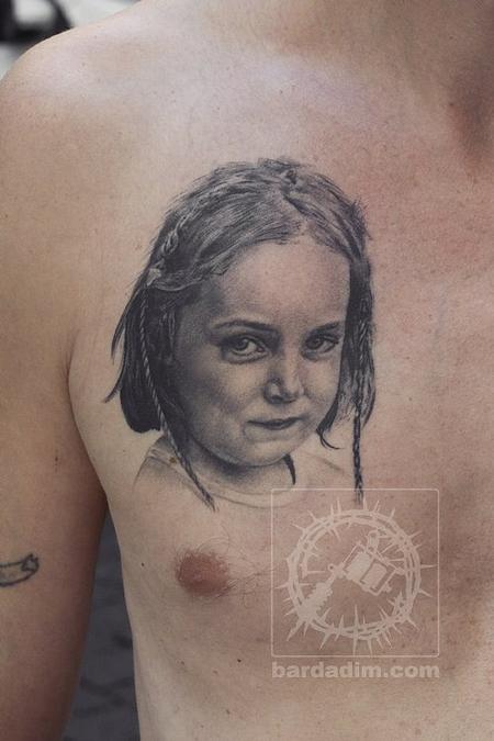 Tattoos - George Bardadim - Girl Tattoo