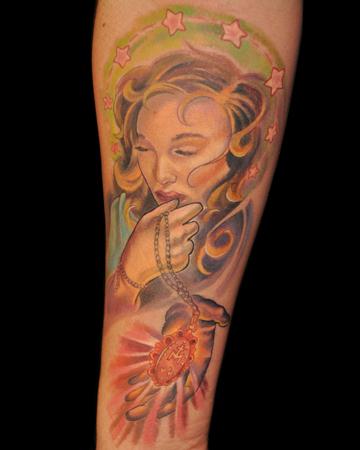 mother mary tattoo. Mother Mary