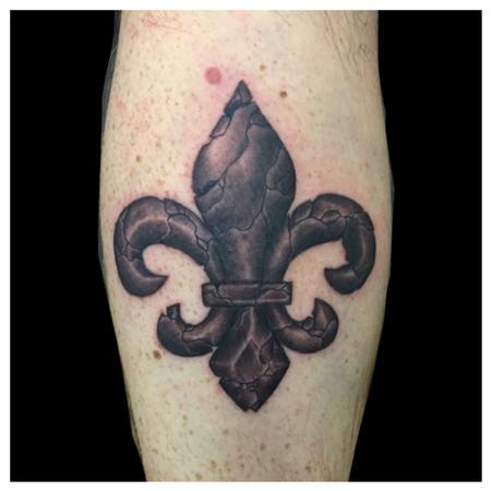 Ben Rusher - fleur de lis