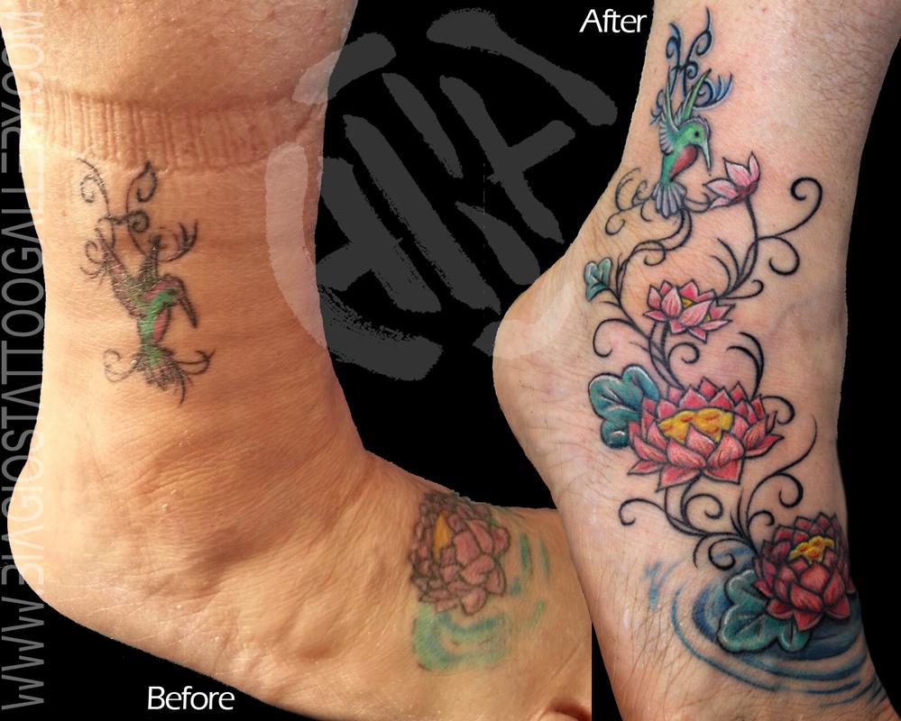 biagio s tattoo gallery tattoos flower hummingbird biagio s tattoo gallery tattoos flower hummingbird