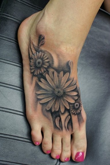 Looking for unique Bili Vegas Tattoos Flower foot