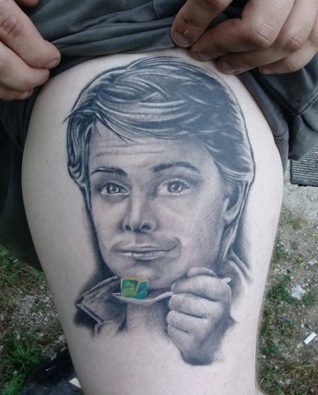 Bili Vegas - Michael J Fox Tattoo