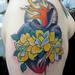 tattoos/ - Sacred Heart with roses - 62921