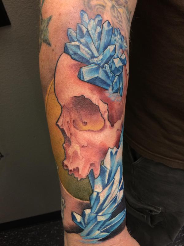 crystal skull by wade rogers tattoos crystal skull by wade rogers tattoos