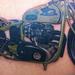motor bike Tattoo Thumbnail