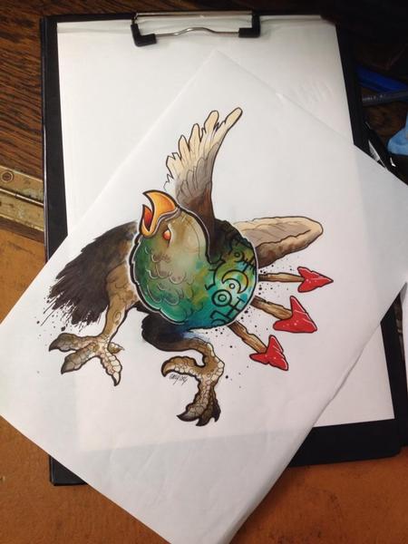 Tattoos - Holy hawk - 94856