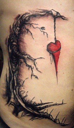 Graphic Design Studio on Heart Tree Tattoo