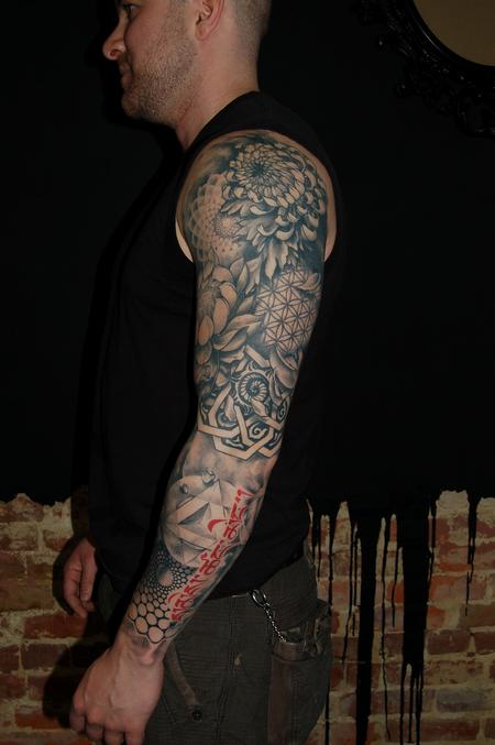 David Allen - Sacred geometry sleeve