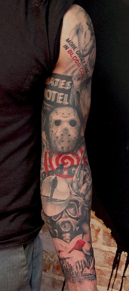 Tattoos - Slasher sleeve - 63376