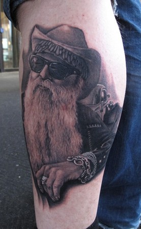 ZZ Top Tattoo Bob Tyrrell ZZ Top Tattoo