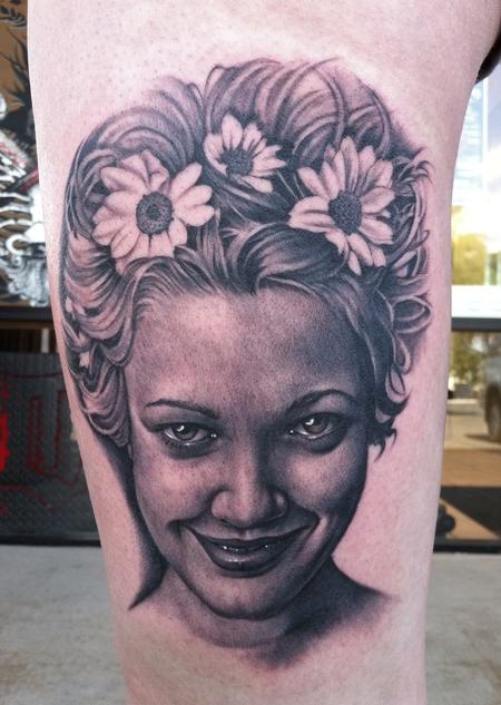 Tattoos - Drew Barrymore - 57090