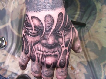Bob Tyrrell - Face Tattoo