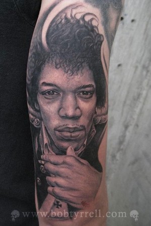 Bob Tyrrell - Jimi Hendrix Tattoo