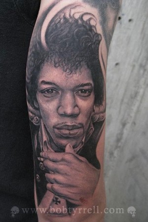 Keyword Galleries Black and Gray Tattoos Portrait Tattoos Music Tattoos 