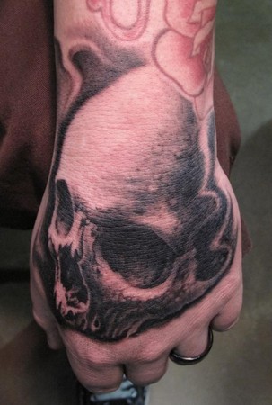 Skull Hand Tattoo