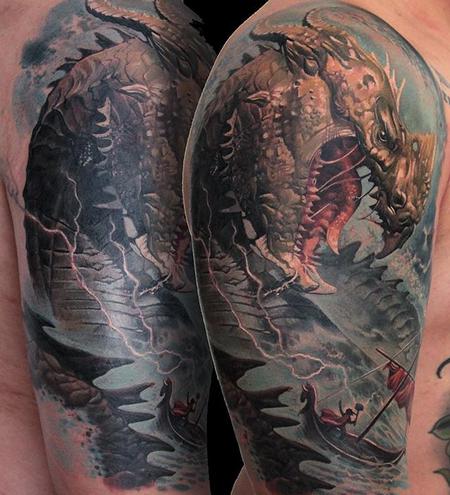 Boris - Sea Monster Tattoo