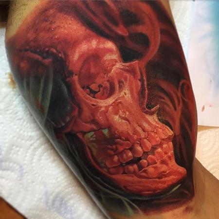 Tattoos - Skull Tattoo - 112152
