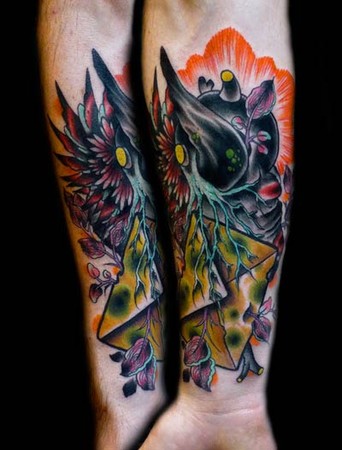 Keyword Galleries Color tattoos Traditional Old School tattoos 