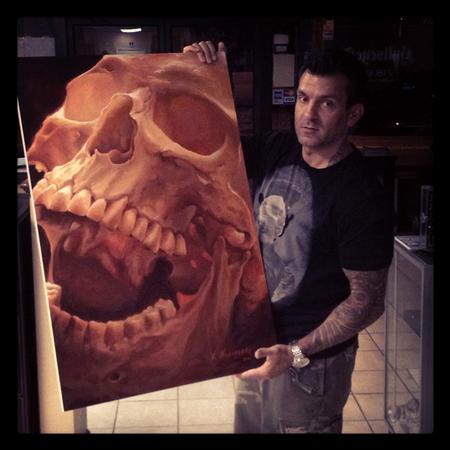 Tattoos - The great Shane O'neill is the new owner of my painting! - 69500
