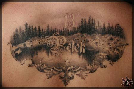 Tattoos - Petek 13 = Friday 13th her day of birth [Georgina Katona] - 58207