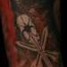 Tattoos - Chet Zar : Rusting, painting reproduction & his logo as a Signature  - 58469