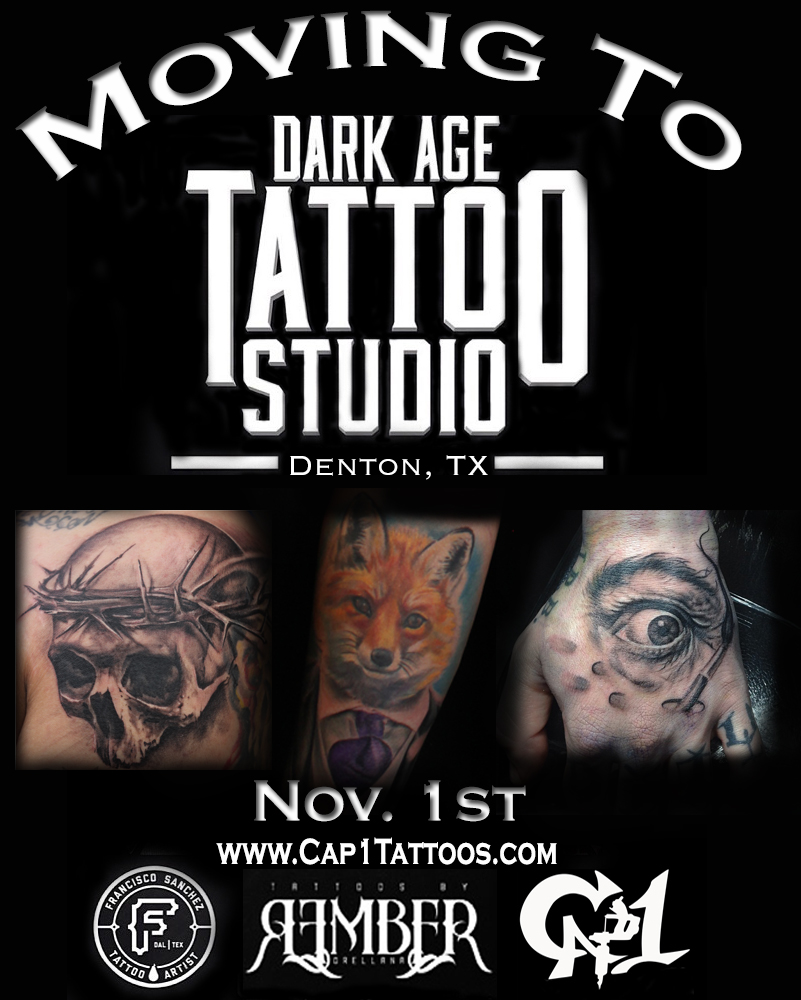 we u0027re moving to denton cap1 tattoos we u0027re moving to denton cap1 tattoos