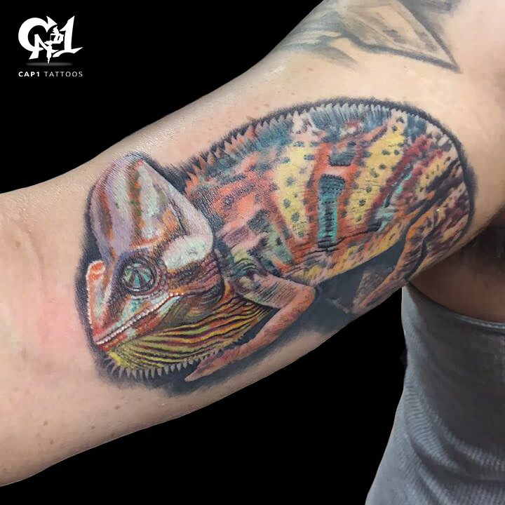 cap1 tattoos tattoos capone chameleon tattoo cap1 tattoos tattoos capone chameleon tattoo