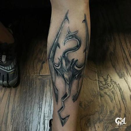 Capone - Skyrim Tattoo