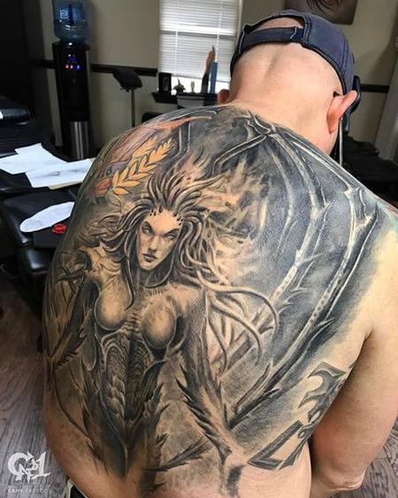 Tattoos - Kerrigan Starcraft Tattoo - 128179