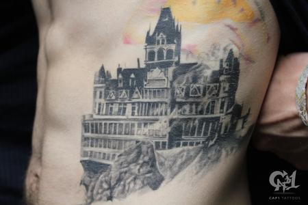 Capone - Burning Cliff House Tattoo