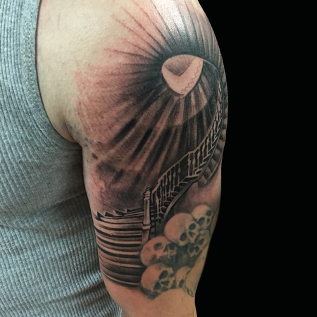Tattoos - Staircase Sleeve - 121964