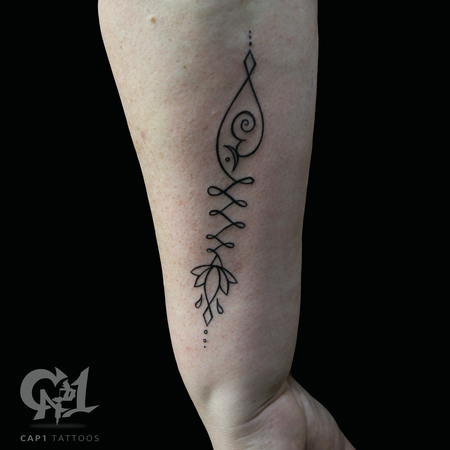 Tattoos - Unalome Tattoo - 122337