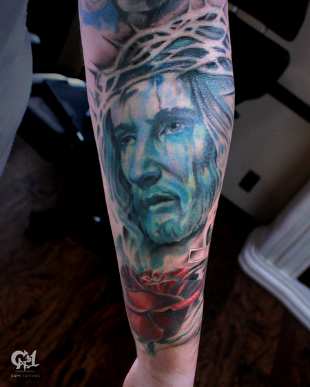 Tattoos - Jesus Christ Tattoo - 129488