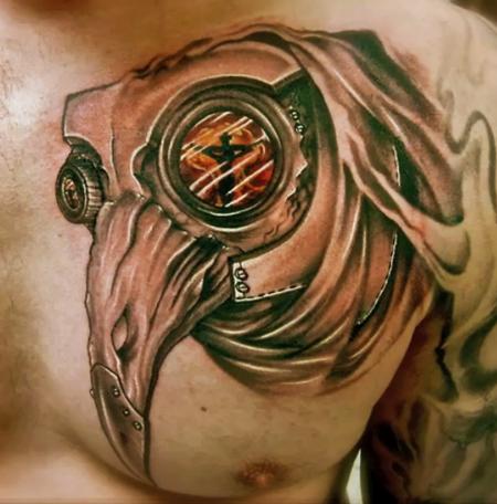 Tattoos - Carl Grace - plague