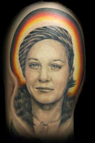 Tattoos - Memorial tattoos - Portrait