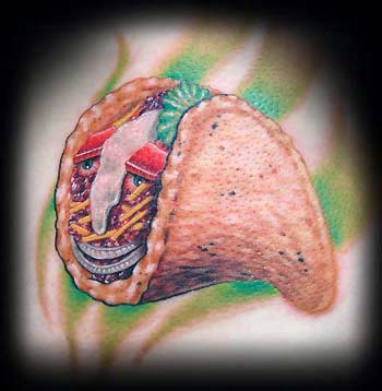 Taco With Face