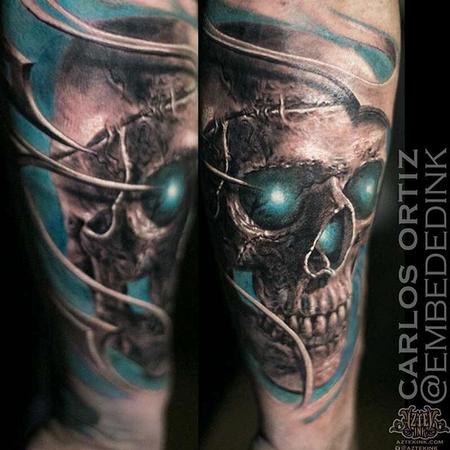 Carlos Ortiz - Realism Skull