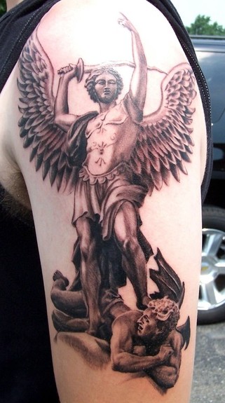 st michael tattoos. St.Michael