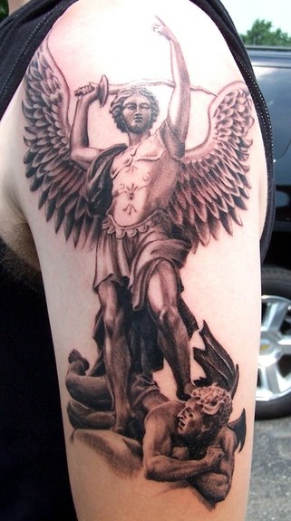 St.Michael st michael tattoos. St.Michael