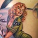 pinup detail Tattoo Thumbnail