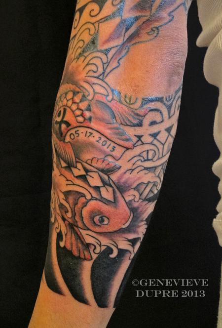 Tattoos - Baby Koi - 126824