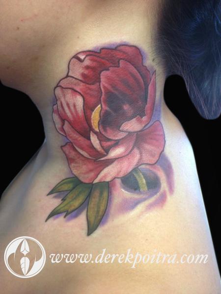 Peony Flower Tattoo Thumbnail
