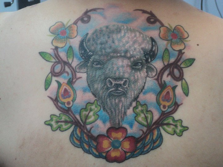 White Buffalo Tattoo Tattoo Thumbnail