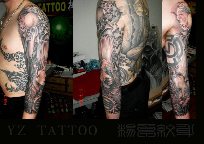 Tattoos - Nature Animal Wildlife tattoos - Wise man tattoo