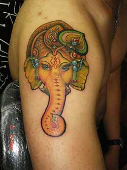 Tattoos - Elephant - 32151