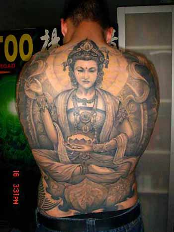 Tattoos - Lotus Position - 32149