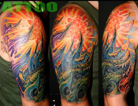 Keyword Galleries Color tattoos BioOrganic tattoos